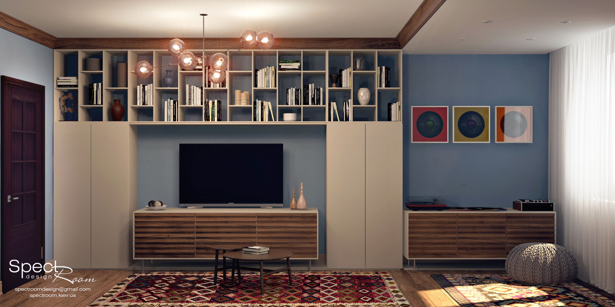 Дизайн квартири в середземноморському стилі  - Spectroom